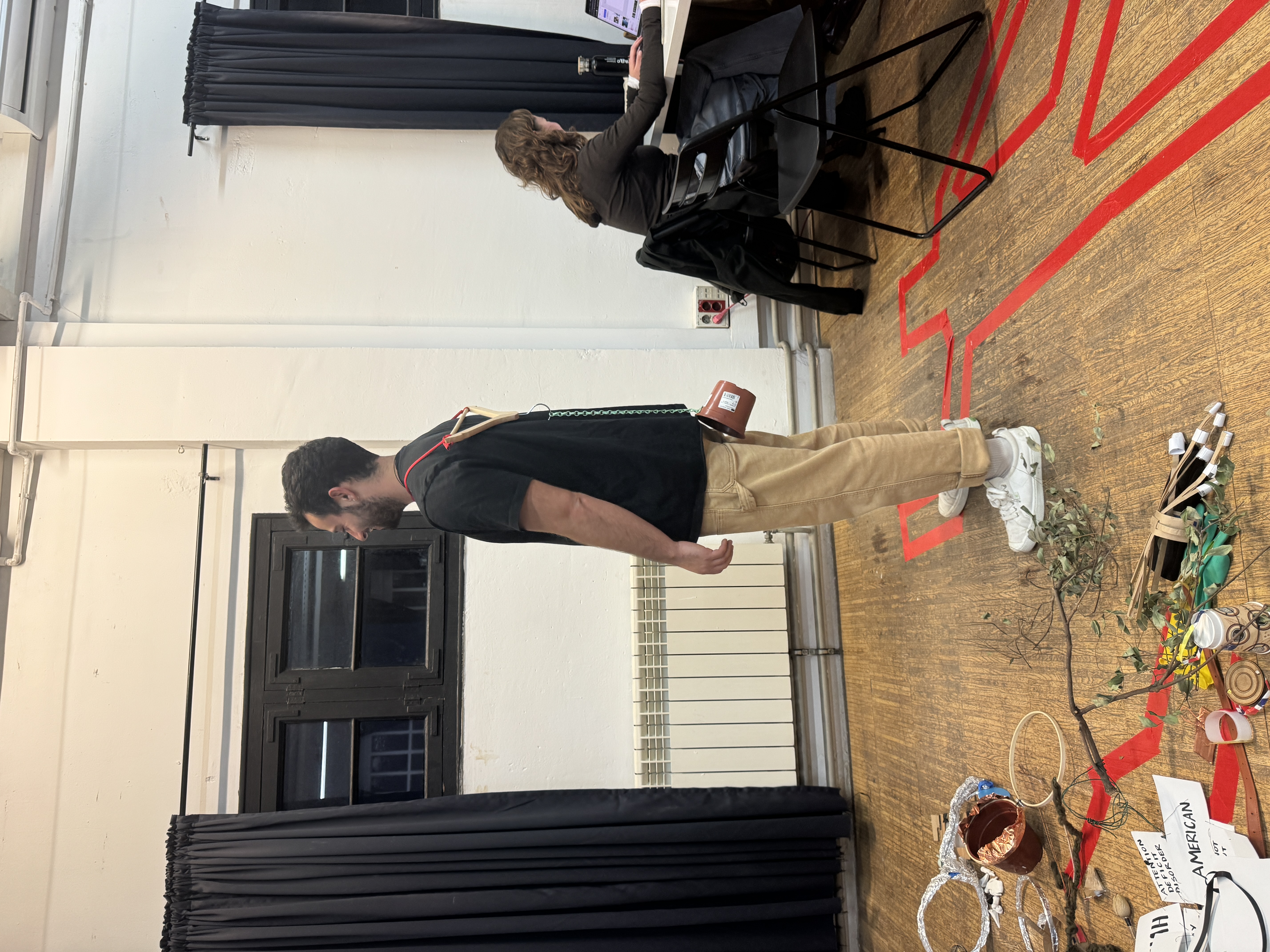 Trashcan Prosthesis - Side View 1